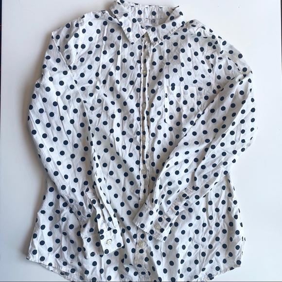 Old Navy Polka Dot Top - Picture 3 of 8
